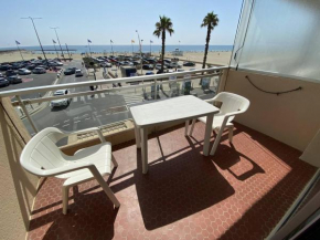 Appartement 2 pièces face mer, 4 pers, Canet-Plage - FR-1-750-50